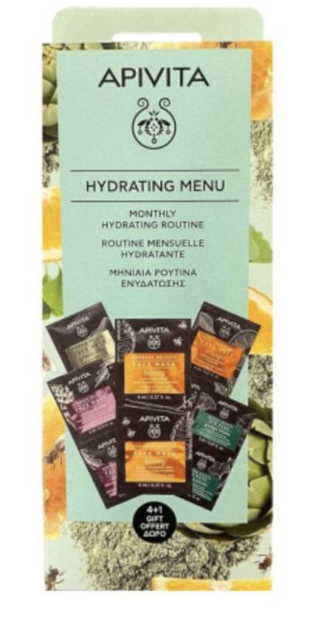 Apivita натуральные маски для лица express beauty Апивита