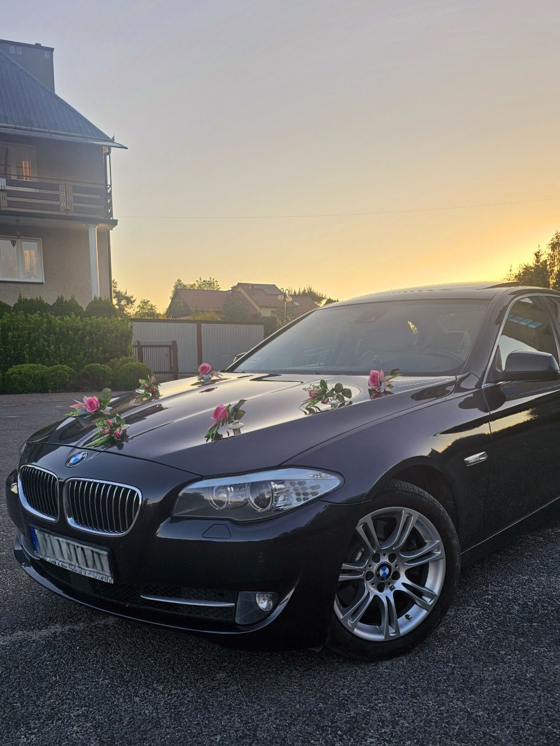 Samochód  do ślubu BMW serii 5