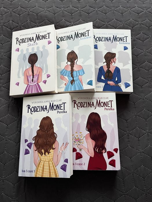 rodzina monet trzy tomy