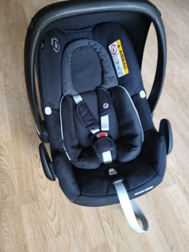 Wózek Bebetto Luca 2w1 + Nosidełko Maxi Cosi + adaptery