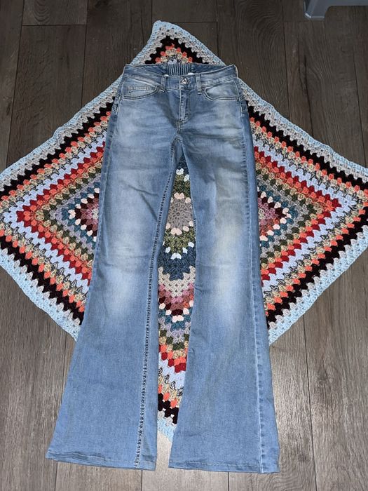 lio•jo джинсы клеш (flared/skinny jeans)