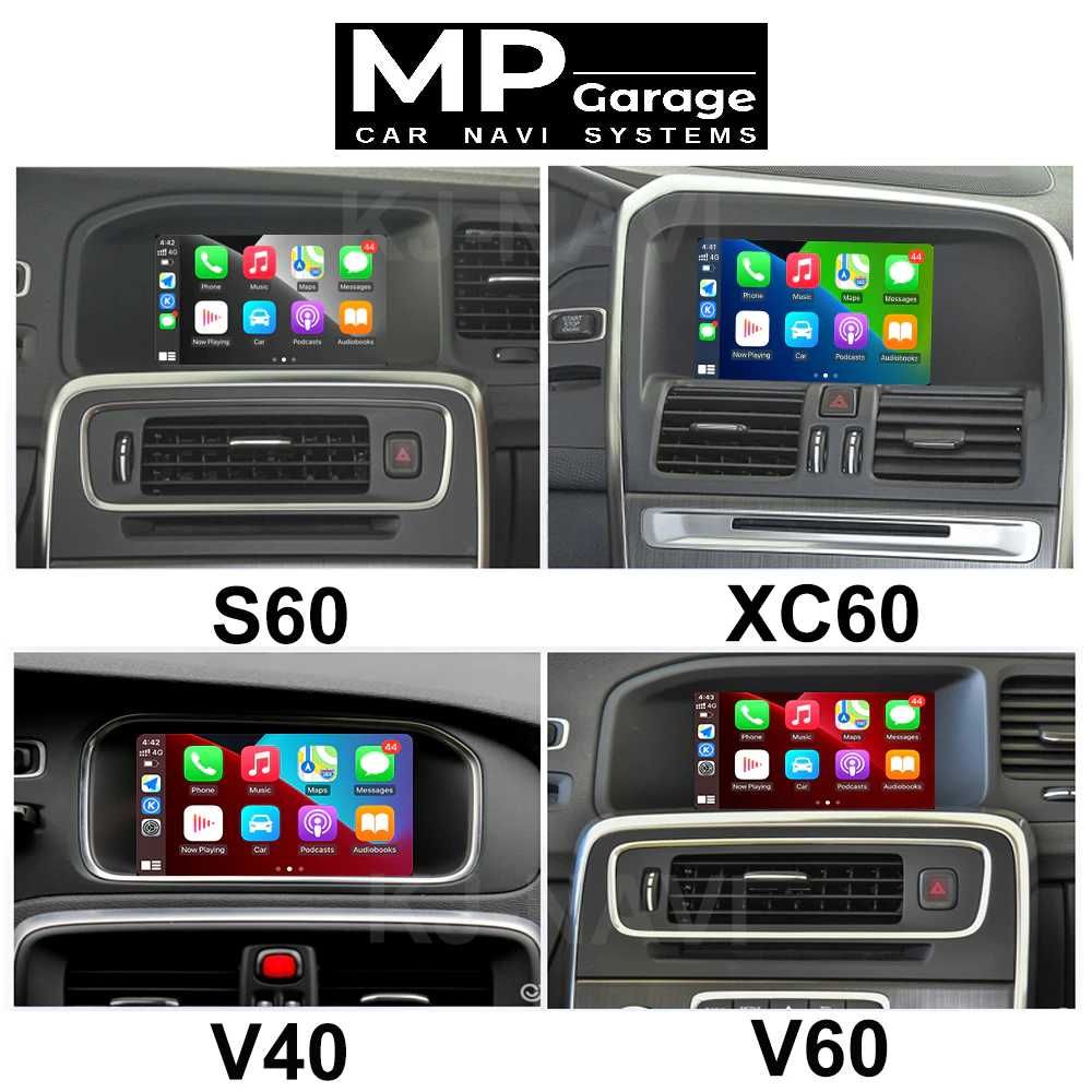 Volvo XC60 S60 V40 2010do2015 Apple CarPlay/AndroidAuto Montaż Gwar!!!