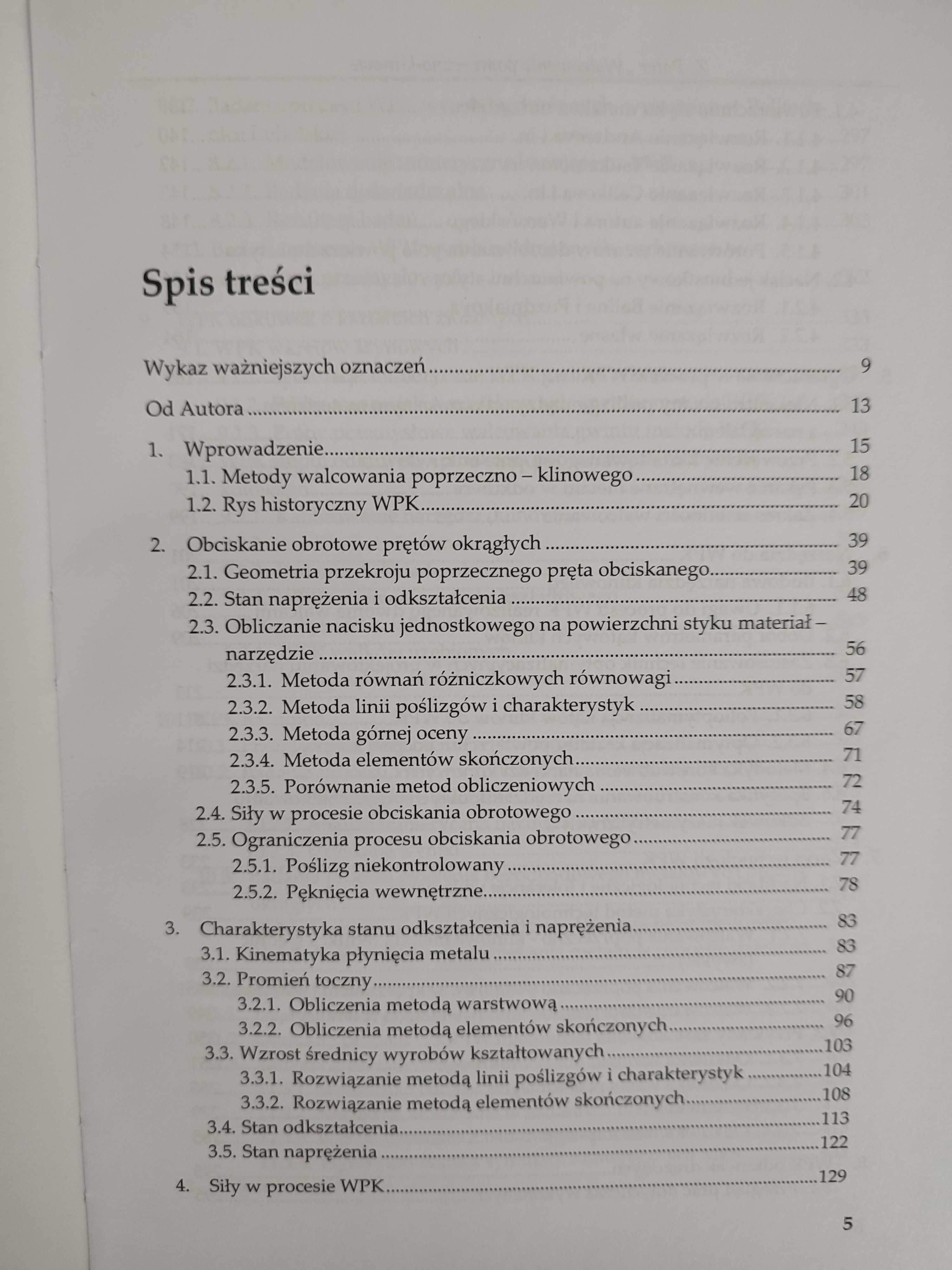 Pater Z.: Walcowanie poprzecznie - klinowe