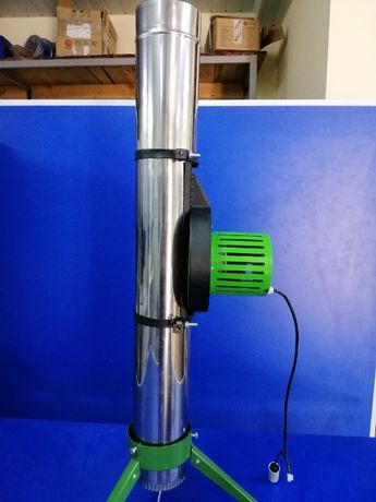 Дымосос, инжекционный вытяжной вентилятор для твердотопливных котлов
