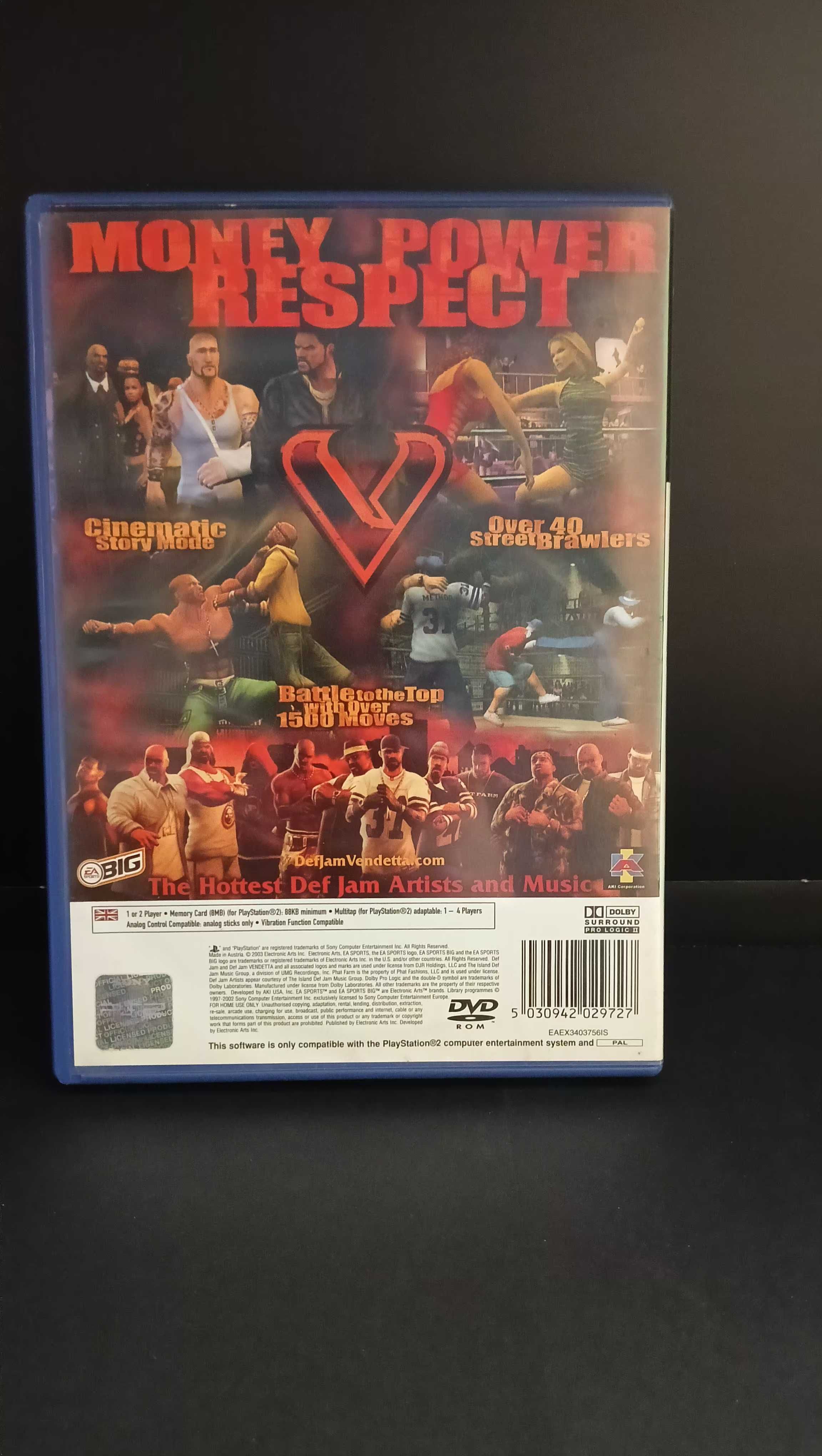 PS2 Def Jam Vendetta | PAL