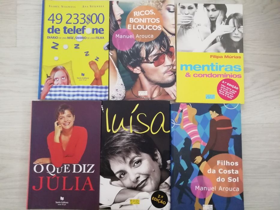 Vários livros de vários autores