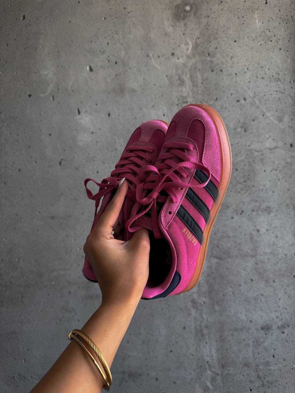 Жіночі кросівки Adidas Gazelle рожевий 1481 ТОП