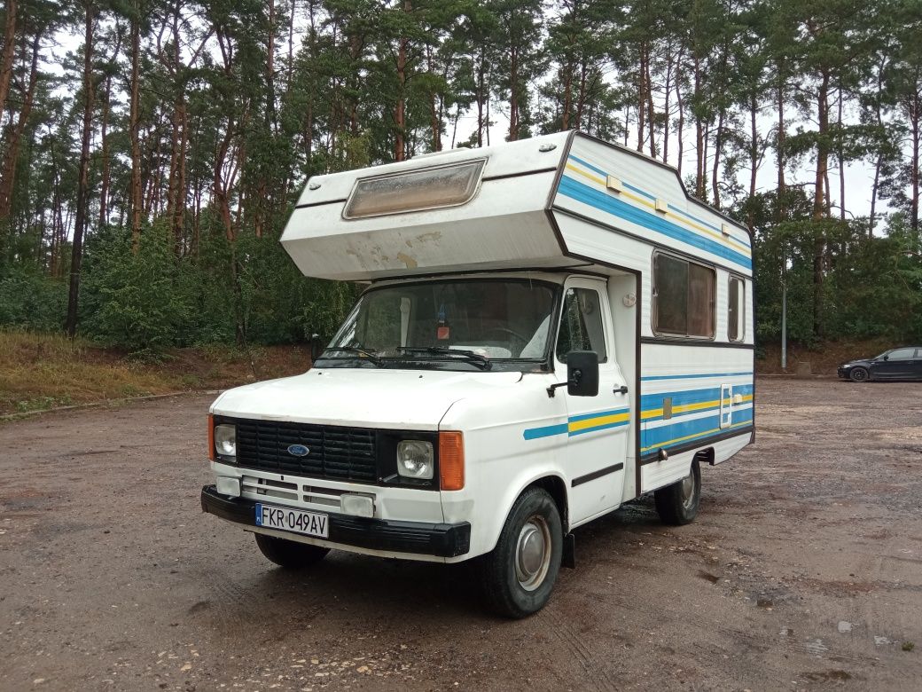 Kamper Ford Transit Pilote