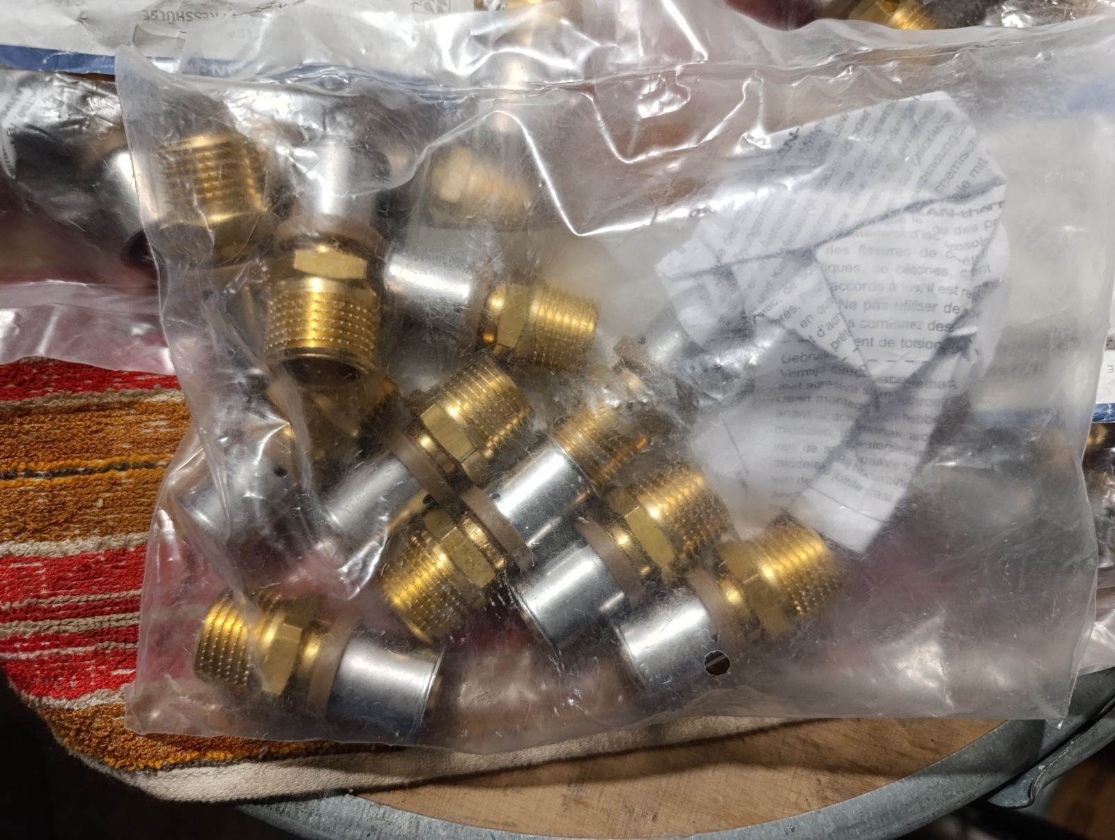 Соединитель с пресс-кольцом KAN-therm Press РЗ 16х2 G1/2