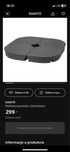 Podstawa pod parasol IKEA svarto