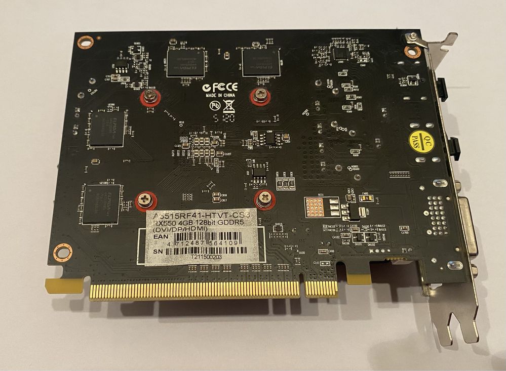 Radeon rx 550 4 GB karta graficzna