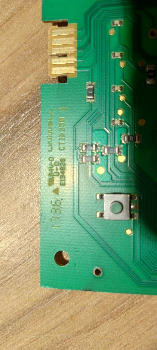 Panel sterowania pralki Indesit