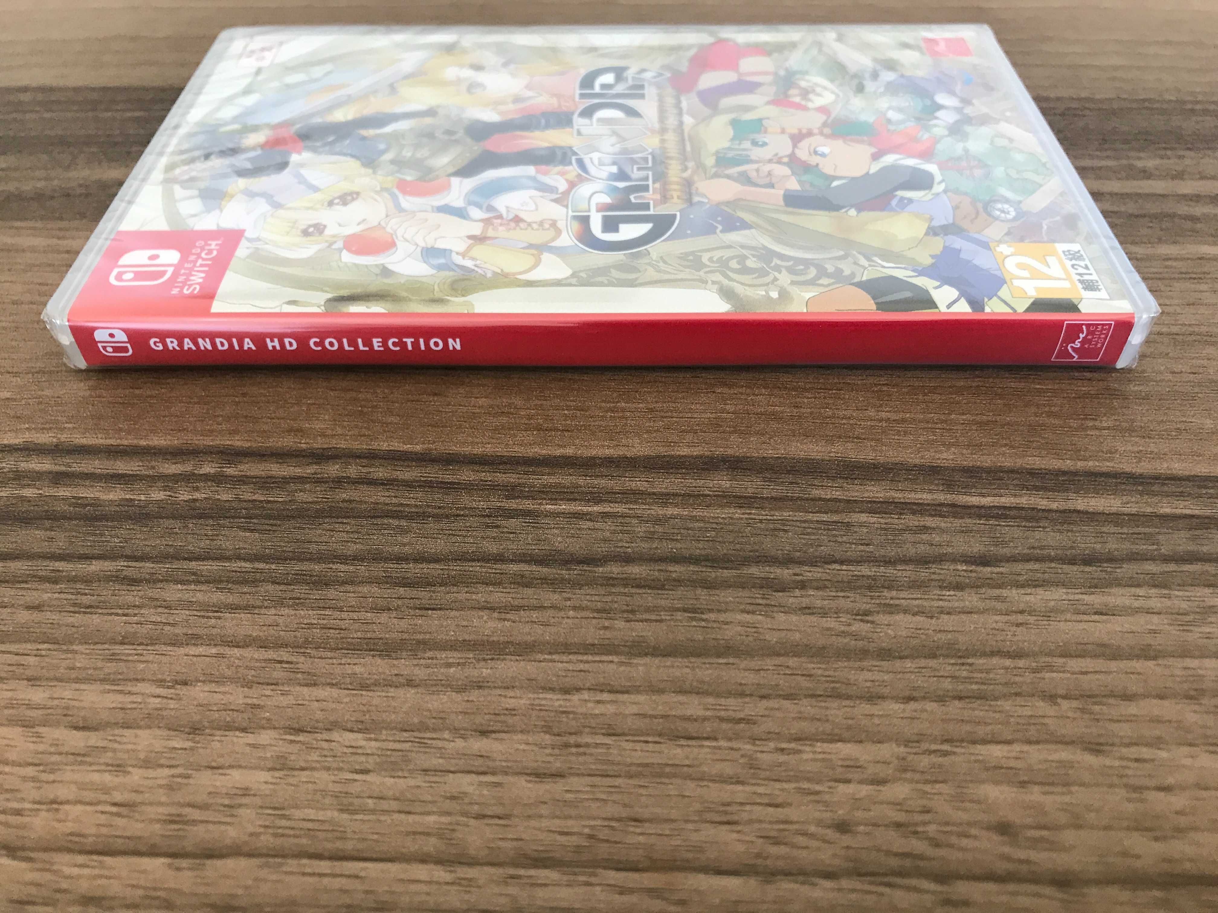 Nowa Grandia HD Collection, kartridż, język ENG switch