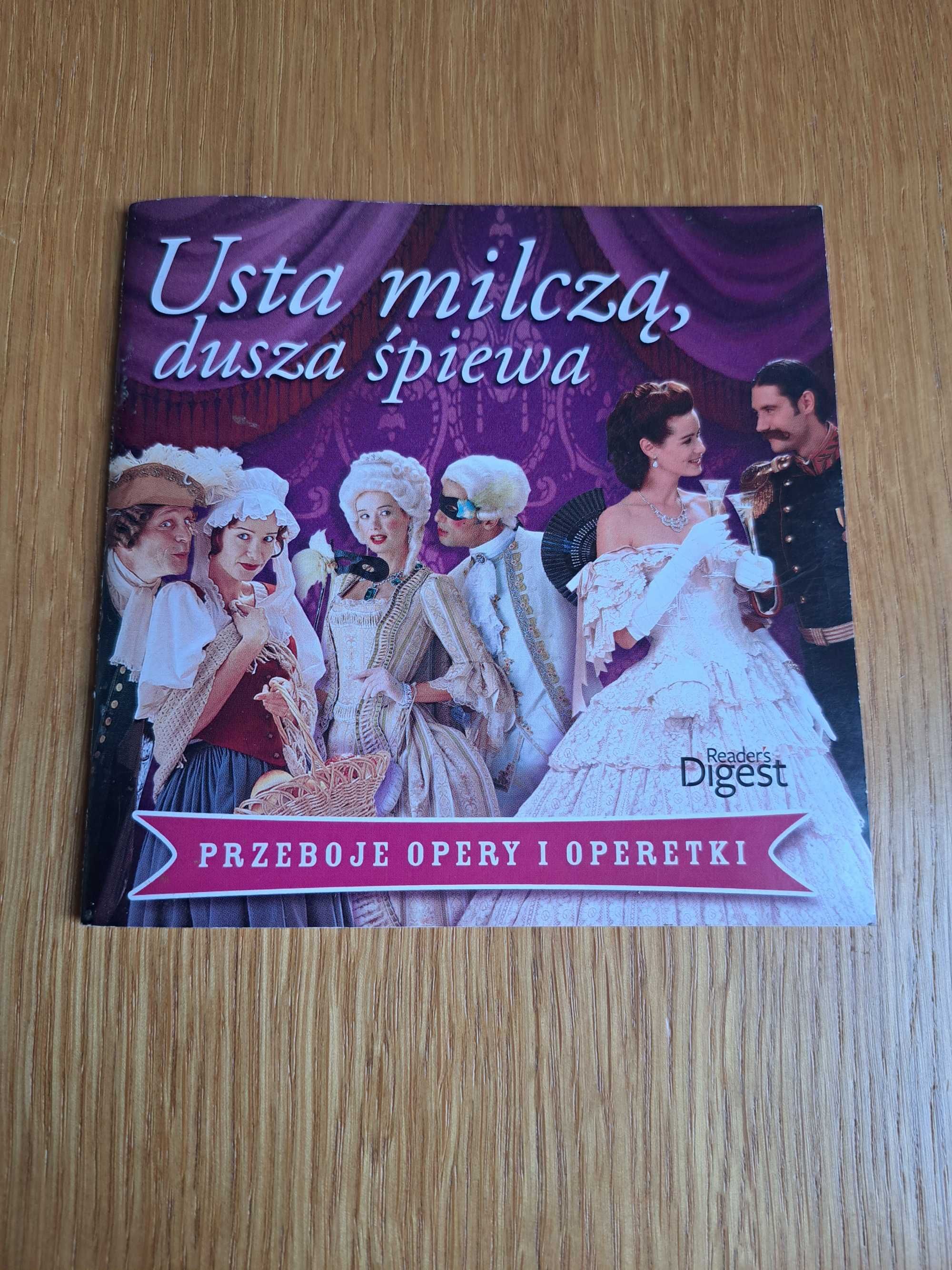 Album 5 CD Usta milczą dusza śpiewa. Przeboje opery i operetki.