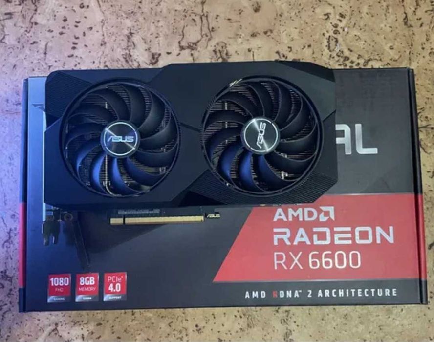 Відеокарта Asus dual RX6600 8Gb