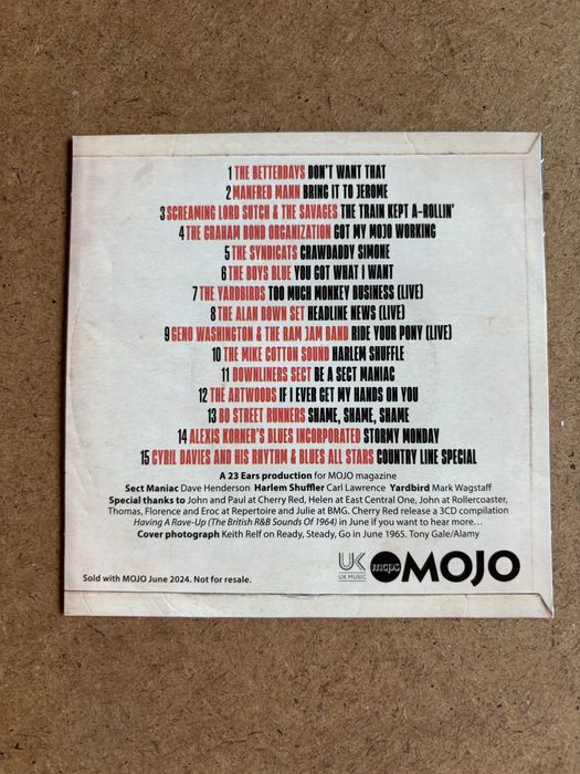 Mojo CD musica.