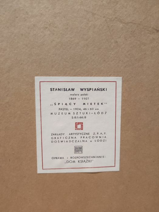 Zestaw obrazów – „Śpiący Mitek",+2 gobeliny