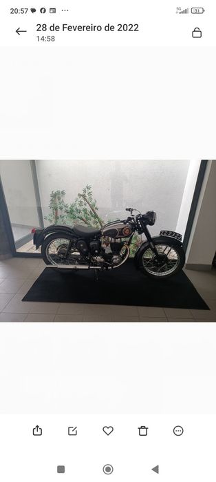 Bsa 250 restaurada