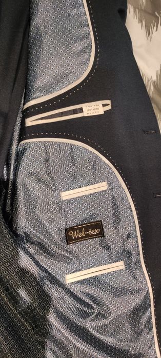 Garnitur męski ze spodniami