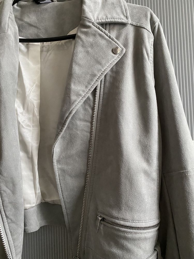 Kurtka eko zamsz H&M