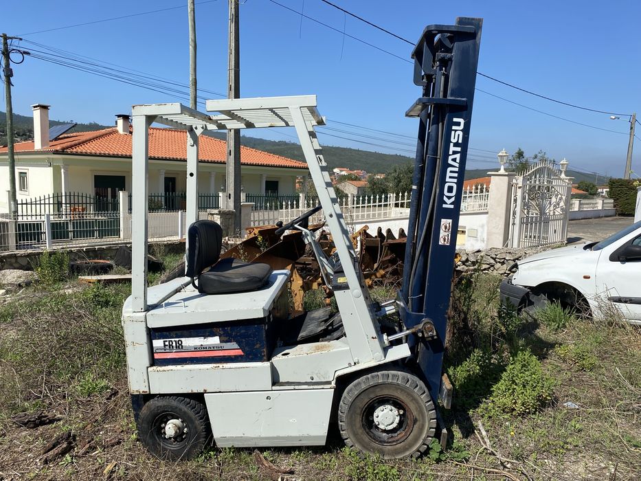Empilhador komatsu a bateria