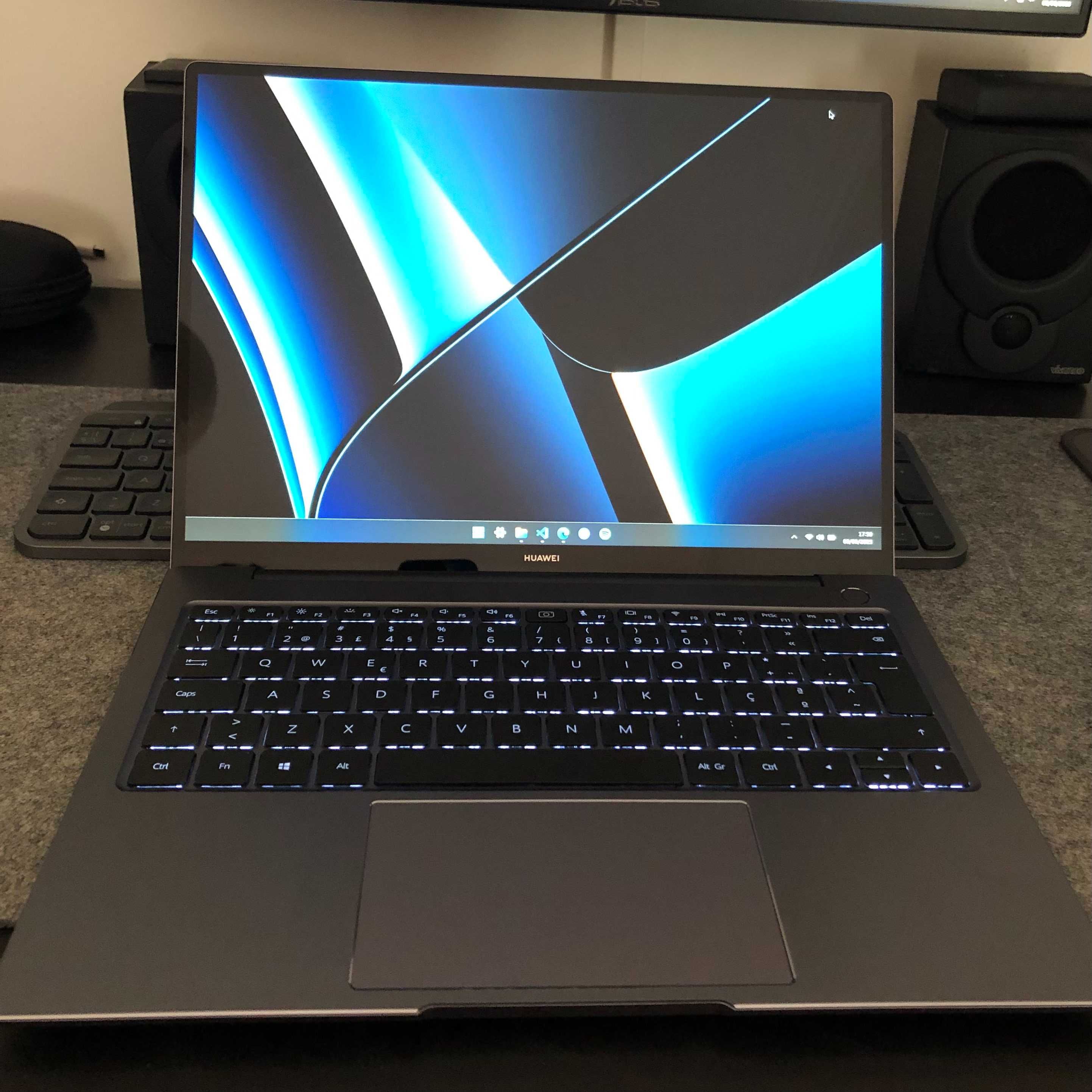 Portátil Huawei Matebook 14 com Ecrã 2K - Ryzen 5 - 16GB RAM