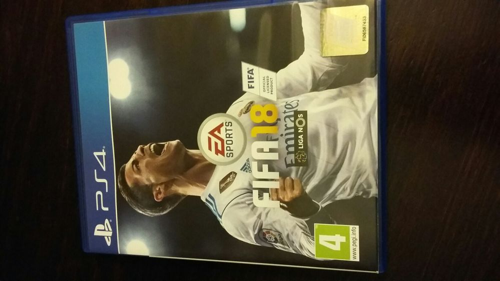 Jogo FIFA 18 PS4