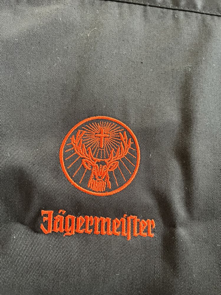 Fartuch barmański Jagermeister logo haft