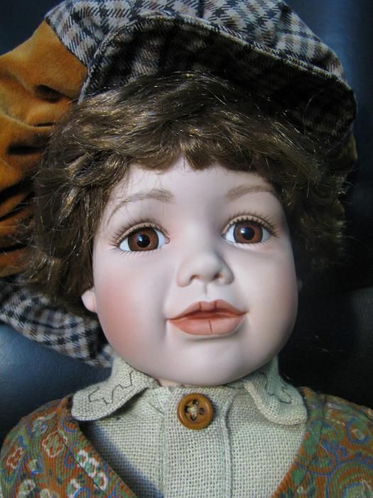 кукла коллекционная фарфоровая Германия номер 50см