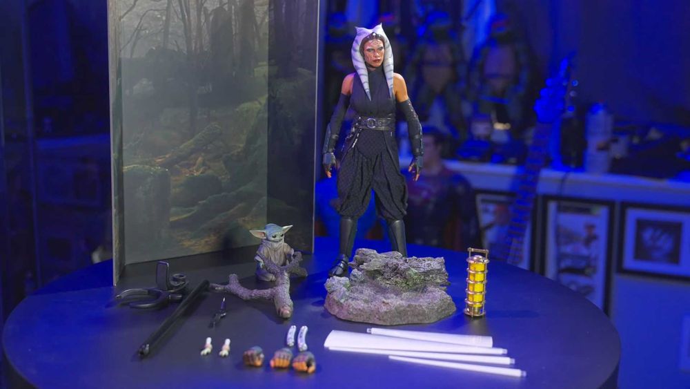 Figurka Hot Toys 1:6 Star Wars The Mandalorian Ahsoka Tano and Grogu