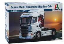Model 1:24 ciężarówka Scania R730 Streamline Cab Italeri 3932