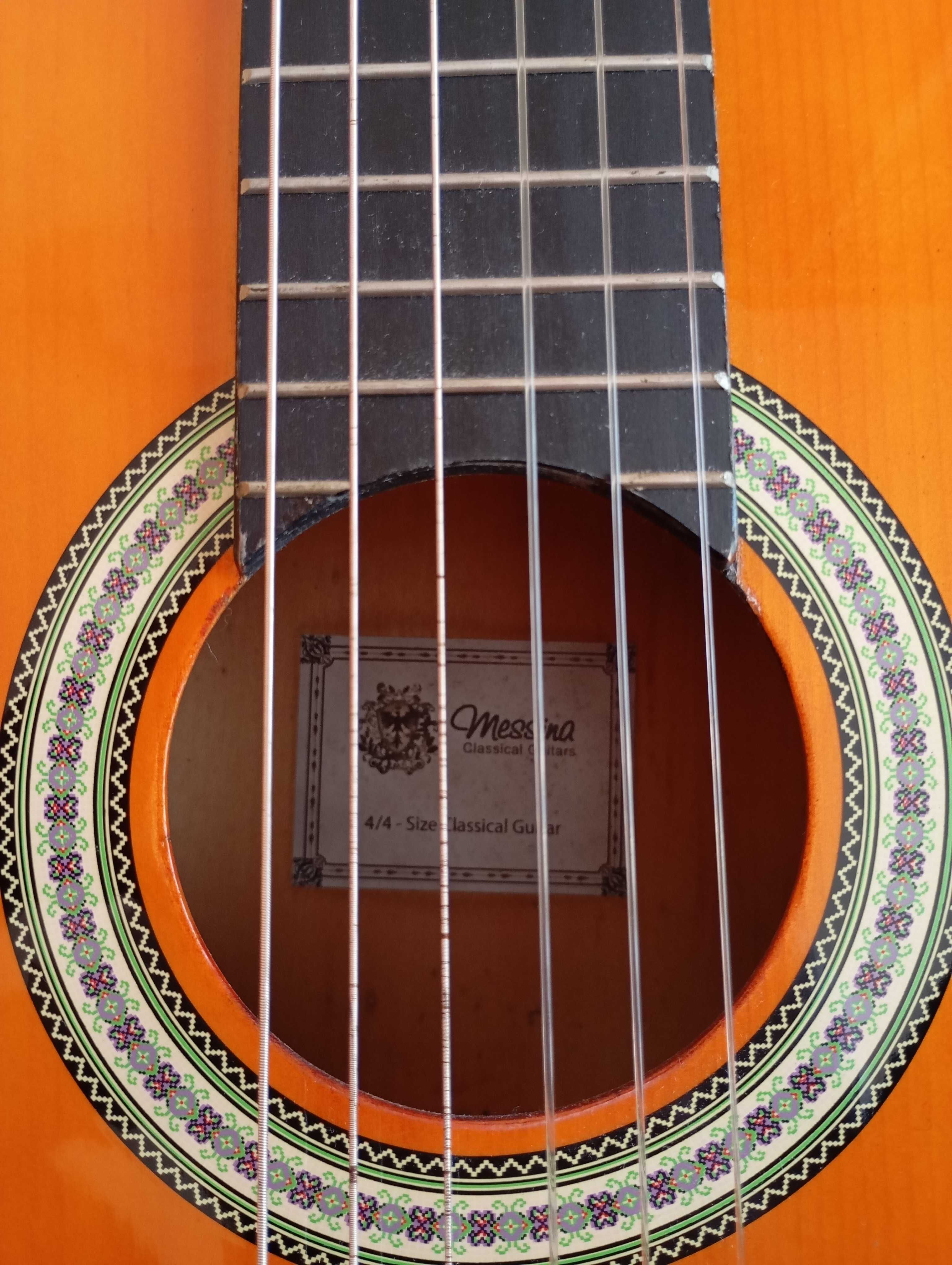 Guitarra Clássica Messina 4/4 | Como Nova