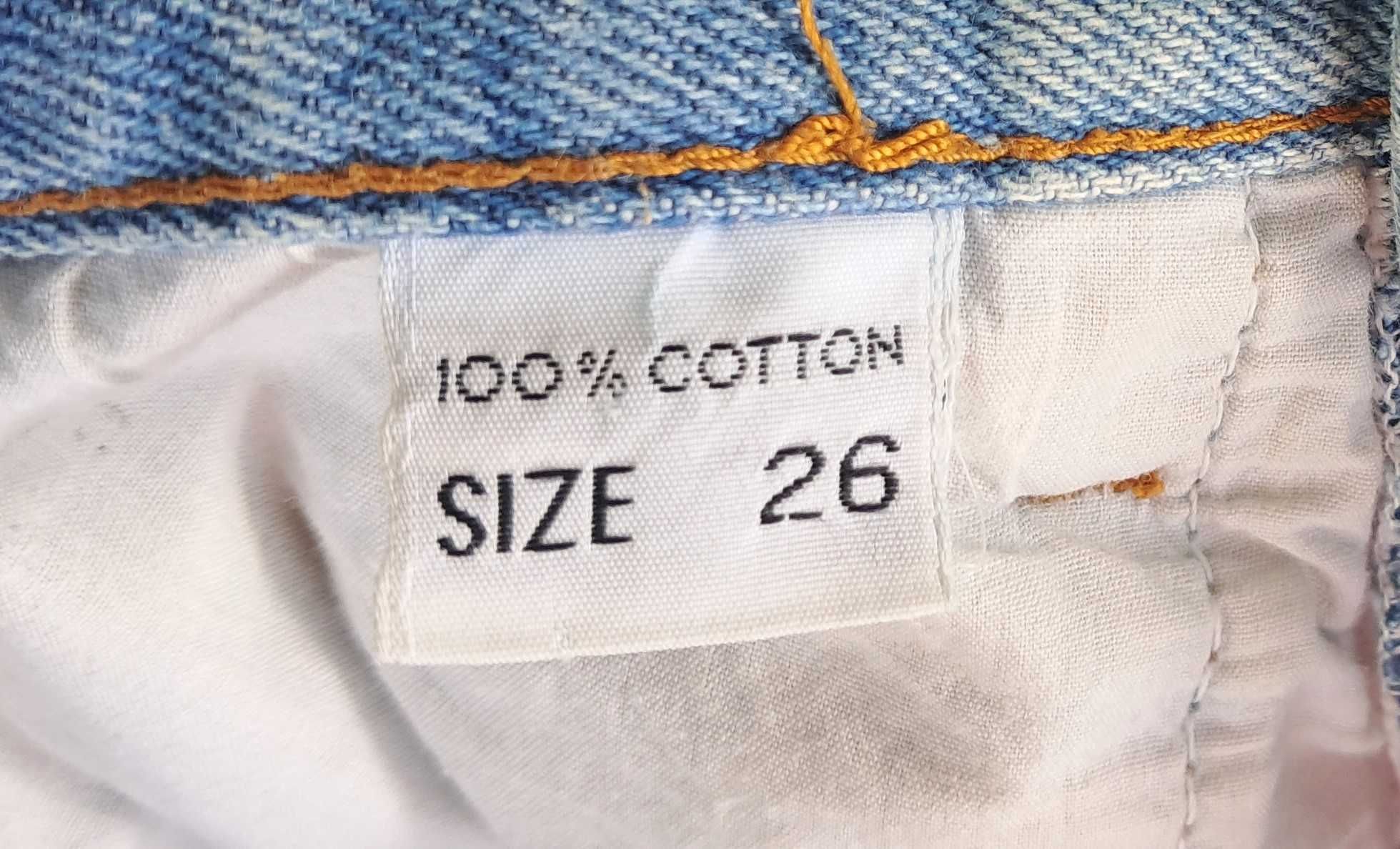 Denim shorts spodenki jeansowe size 26 XS/S