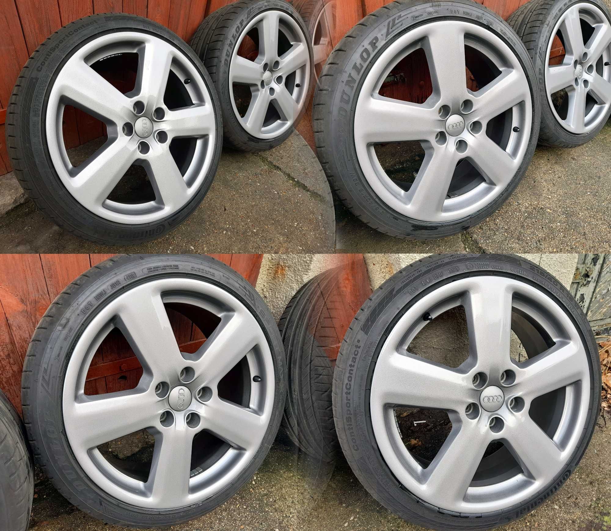 Felgi RONAL oryginał 18 8J ET43 VW AUDI S-Line RS4 RS6 Opony 215/40/18