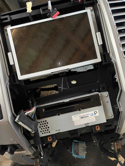 deska kokpit panel airbag poduszki monitor ford f150 czesci 2016-20