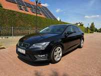 Seat Leon FR 2.0TDI 184KM 2016r LED, Skóry, Grzane Fotele, Manual