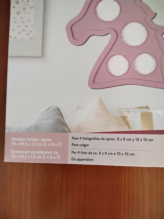 Quadro unicórnio para fotos