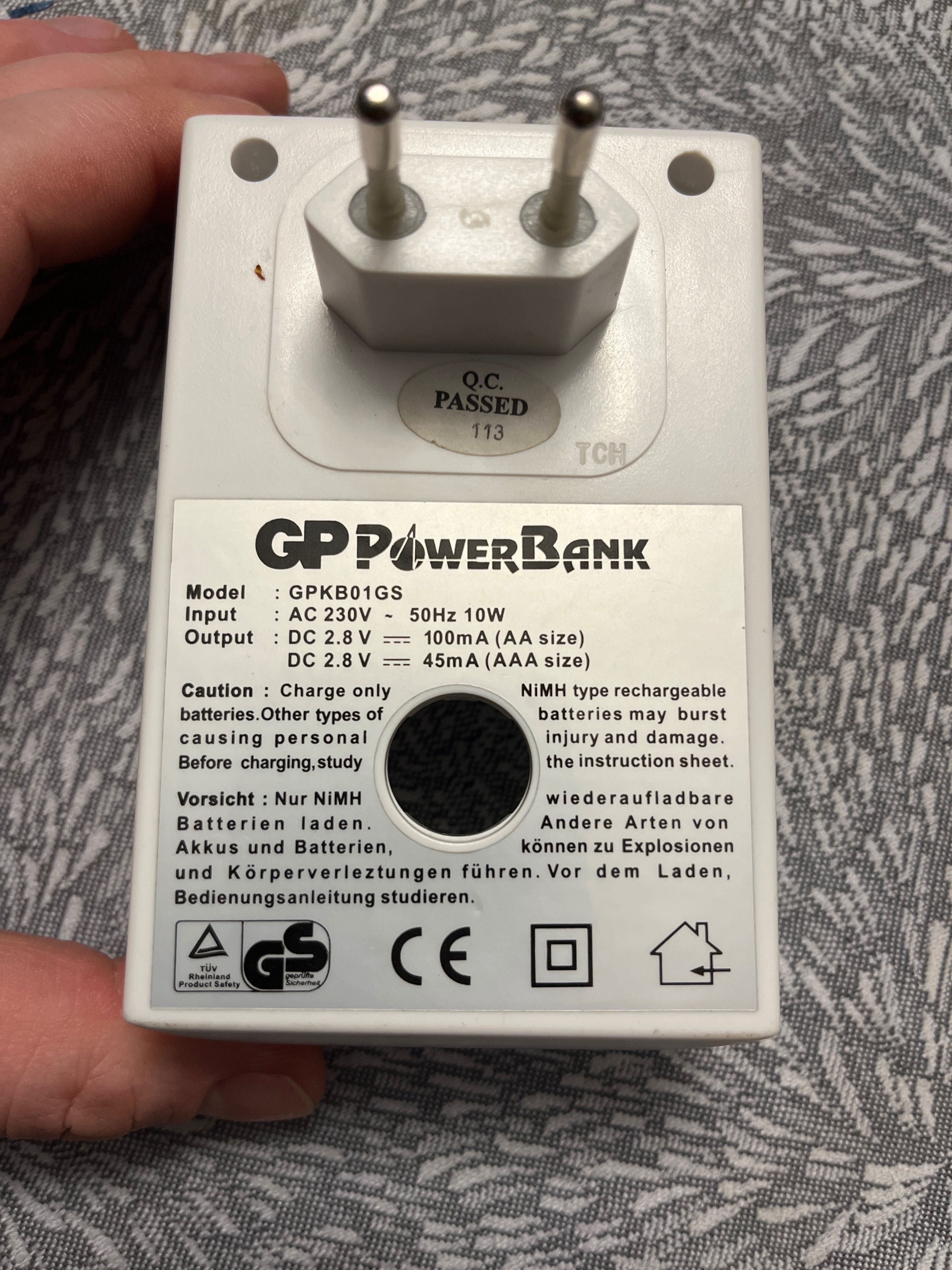 Ładowarka akumulatorków GP powerbank