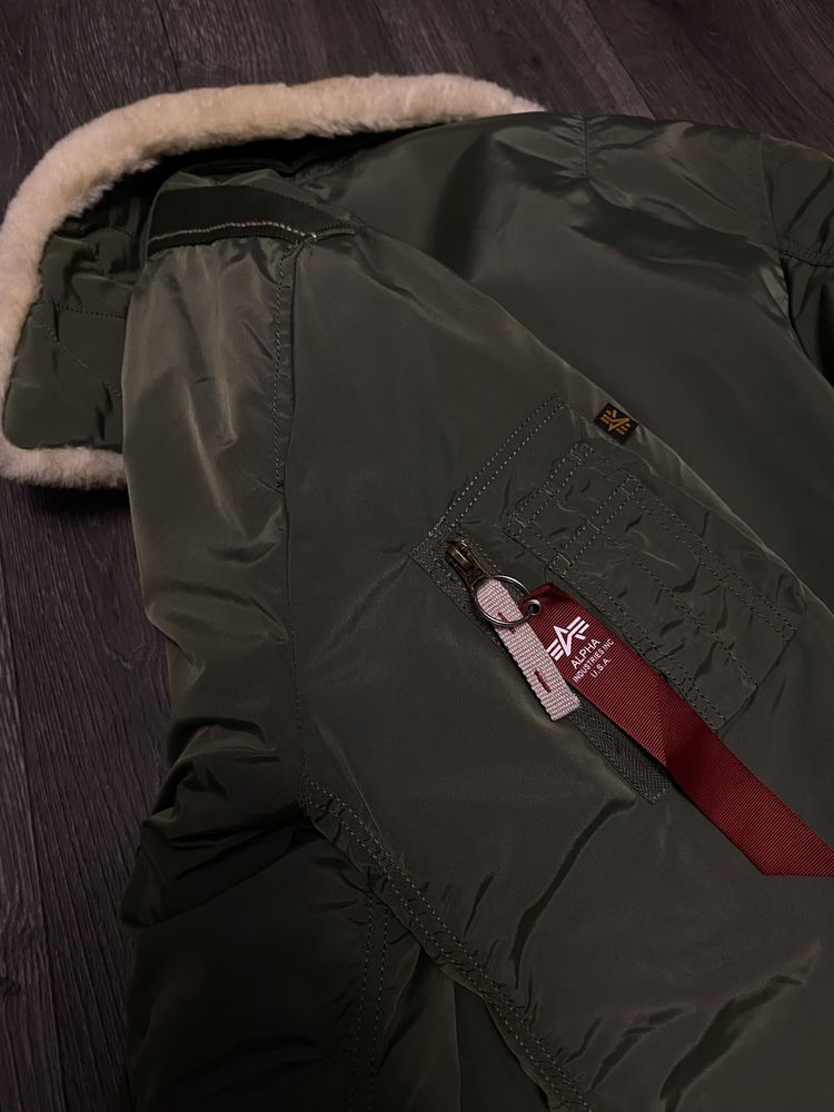 Оригінал Alpha Industries бомбер XL рідкісний колір