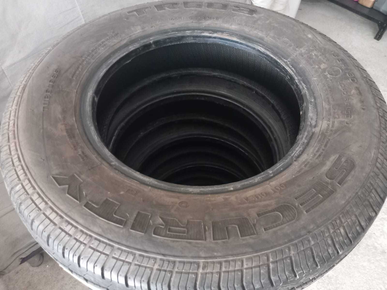 4 pneus 165/80R13 C seminovos