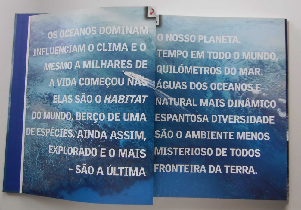 Grande Enciclopédia da Natureza "A Força dos Oceanos" Reader's Digest