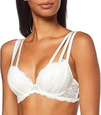 Aubade NC18 Fievre de Glace Nowy biały biustonosz push up 75B