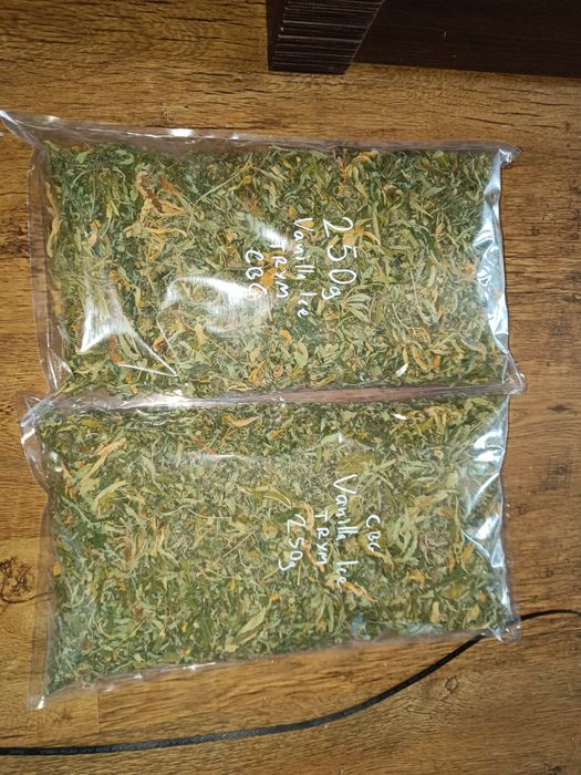 500 g 0,5 kg suszu konopi CBG CBD Vanilla Ice Trym