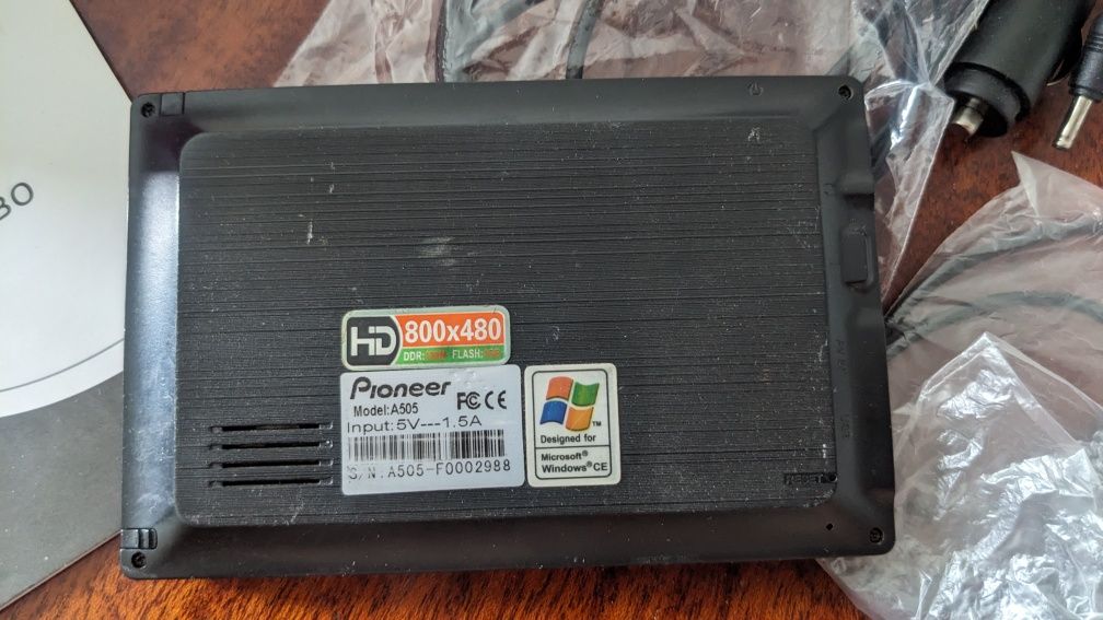 GPS навигатор Pioneer A505