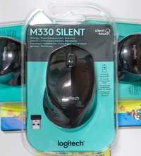 Беспроводная тихая мышка Logitech M330 Silent Plus. Новая, оригинал.