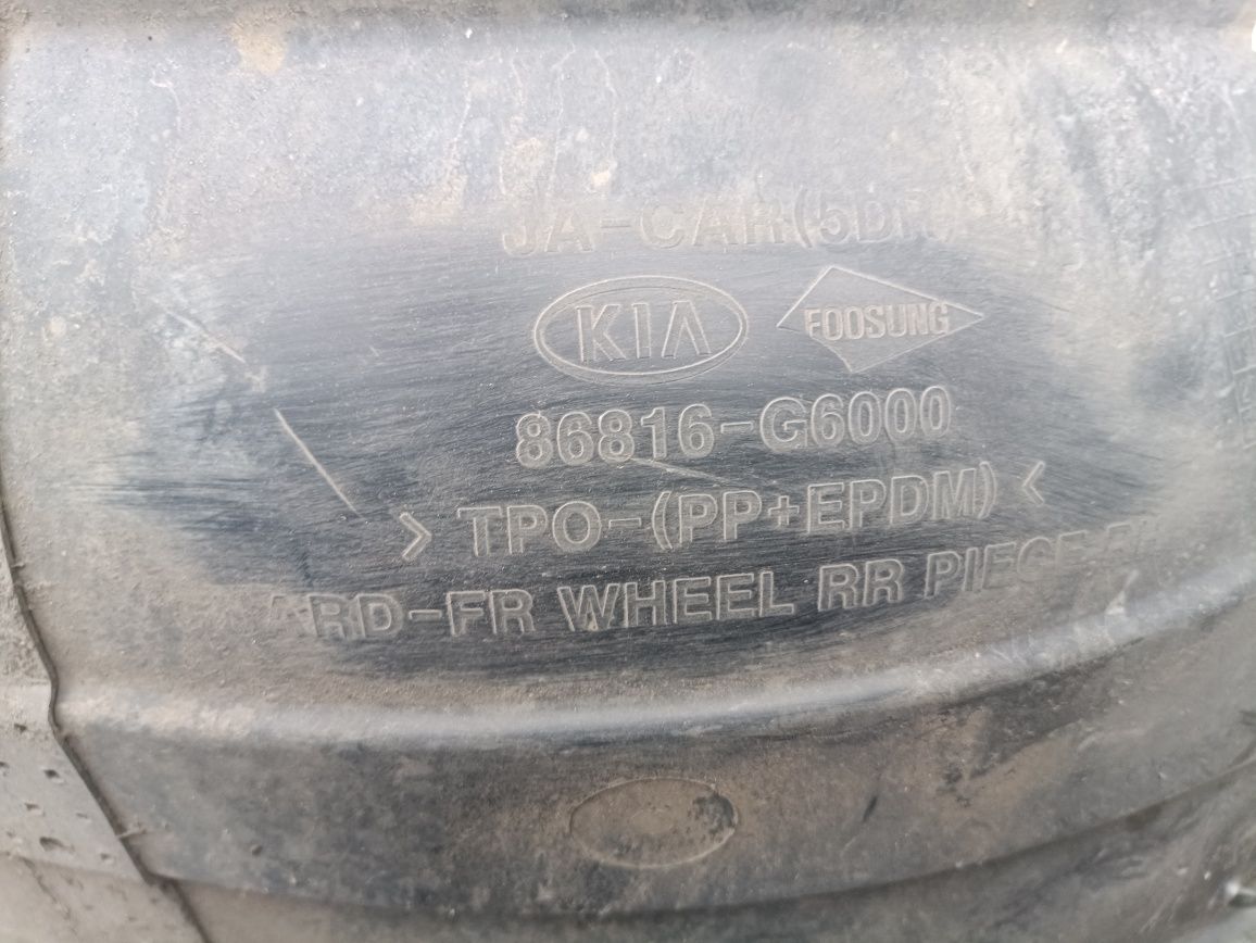 Kia Picanto x-line nadkole przednie prawe przód prawy orginał wysyłka