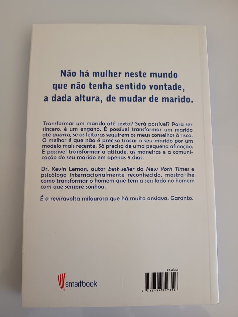 Transforme o Seu Marido até Sexta-Dr. Kevin Leman NOVO e Com PORTES