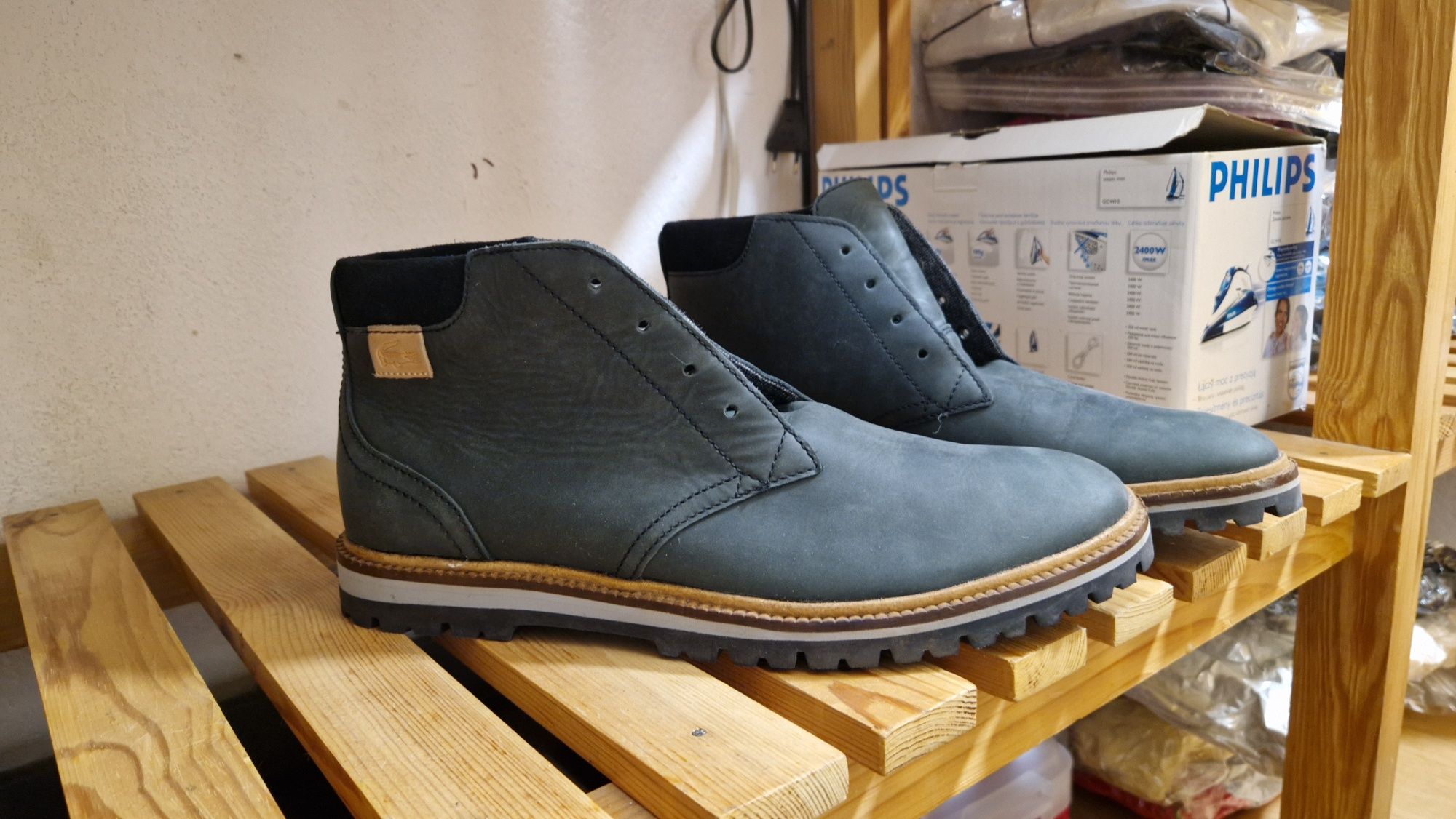 Buty męskie Lacoste Montbard Chukka SRM 43