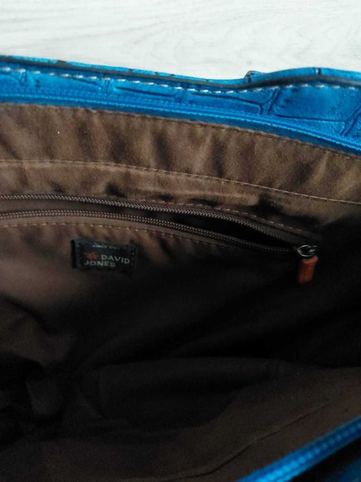 Torebka damska niebieska