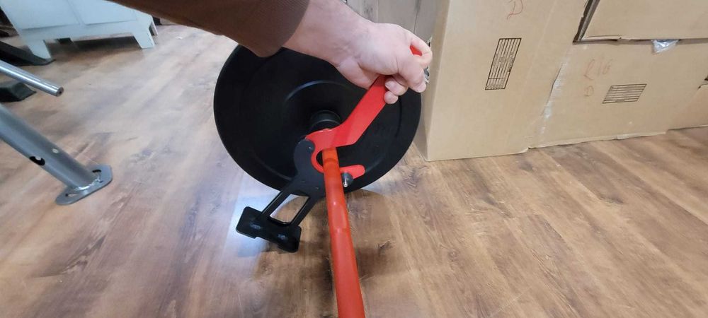 Mini Deatlift Jack Bar Premium RED dźwigacz załadowanej sztangi